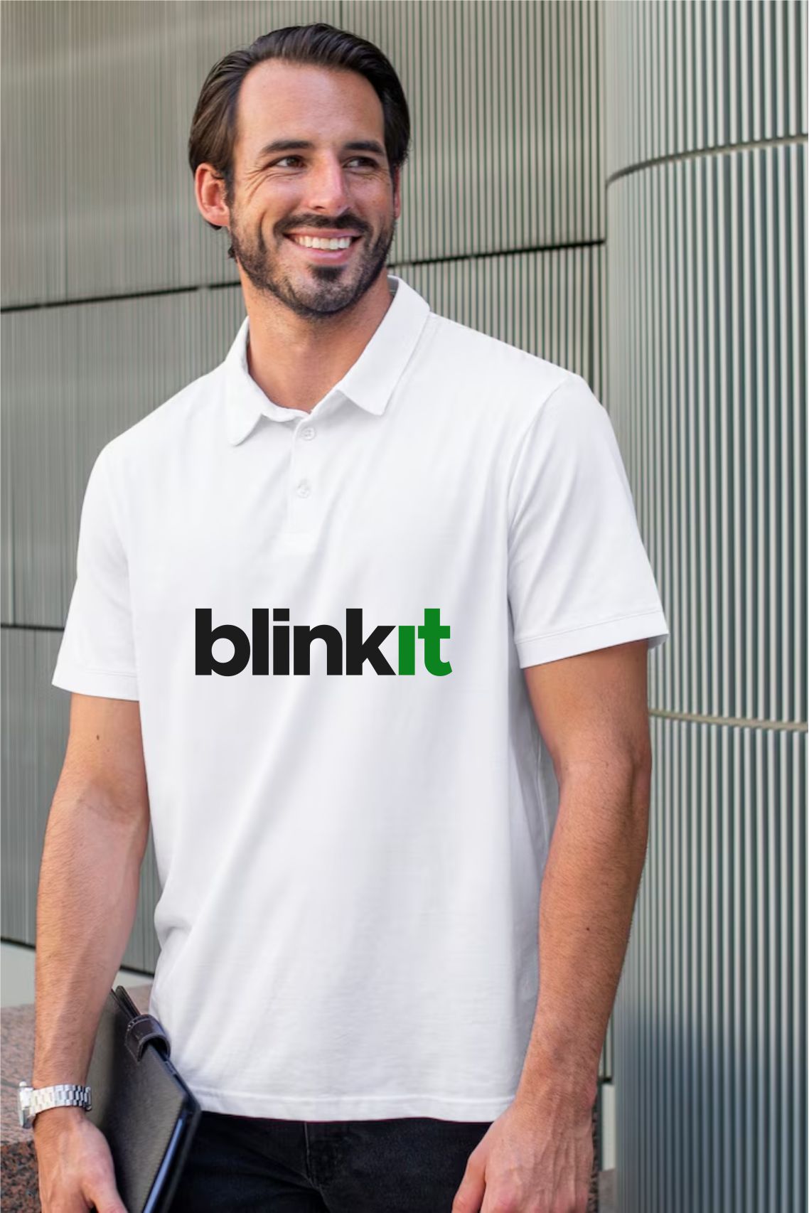 Blinkit Delivery Boy Tshirts by Elahi Prints