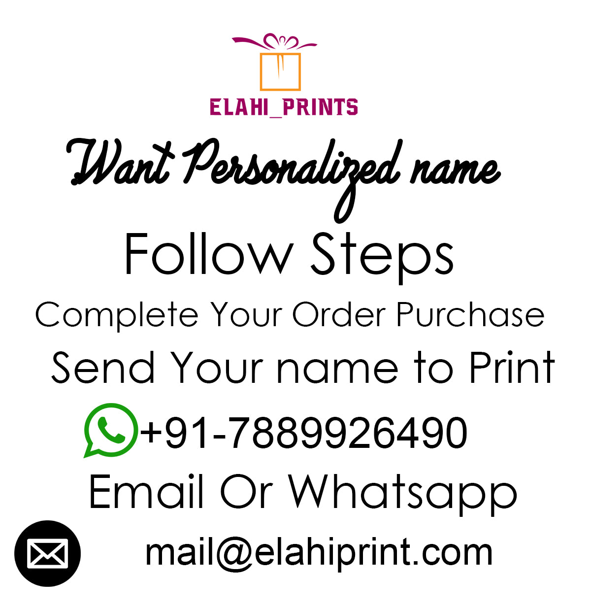 Customized Cotton Black Aprons