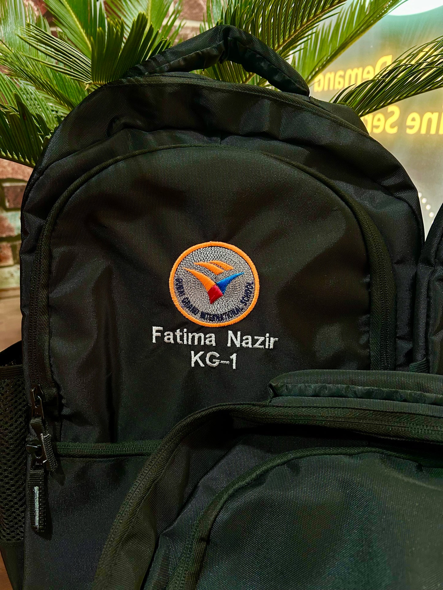 Customized Embroidery School/Laptop Bags