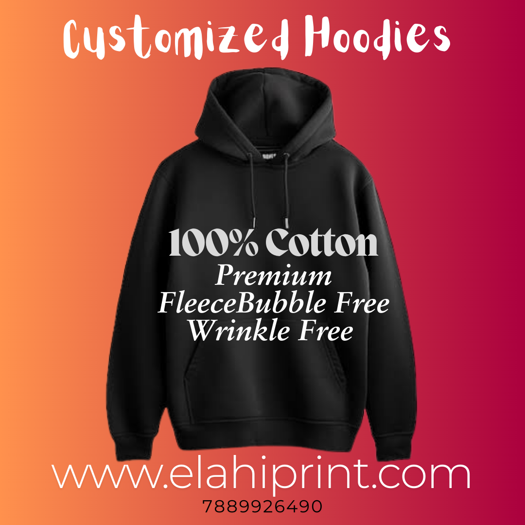 Customized Fleece Cotton Hoodies