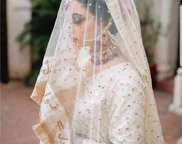 Customized qabool hai Nikah Dupatta with personalized name