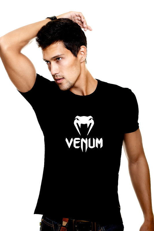Venum Tshirts Black By Elahi Prints