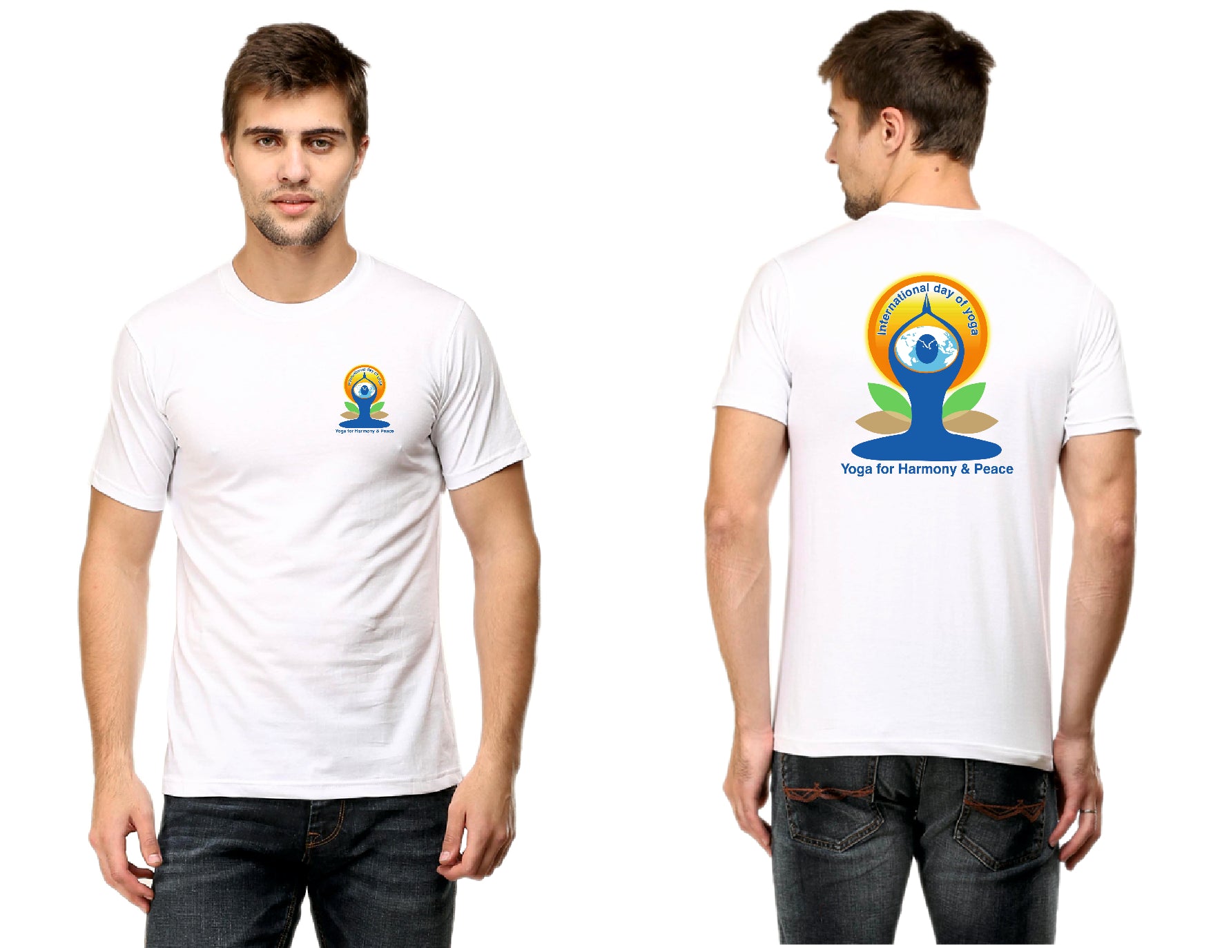 Yoga Day Customized Tshirts by Elahi Prints