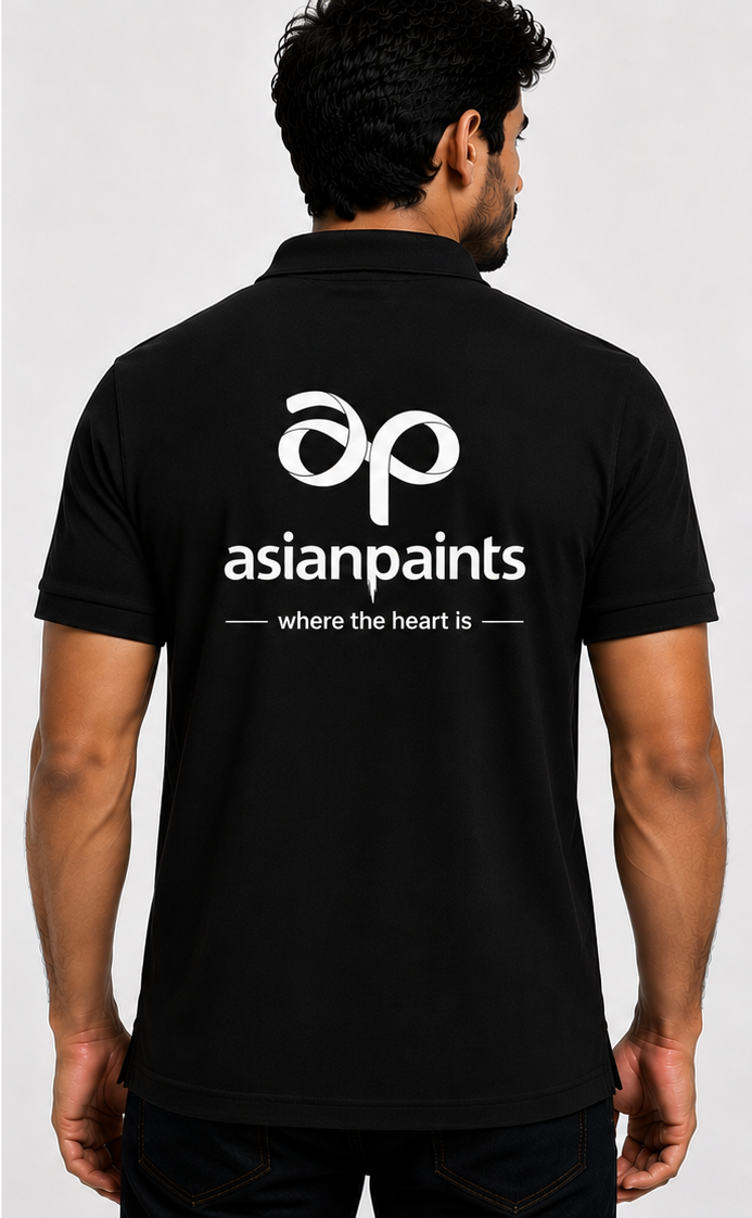Asian Paints Staff & Corporate T-Shirt | Asian Paints Custom Uniform T-Shirt