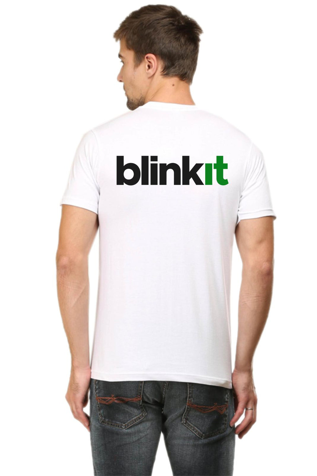 Blinkit Delivery Boy Tshirts Printed