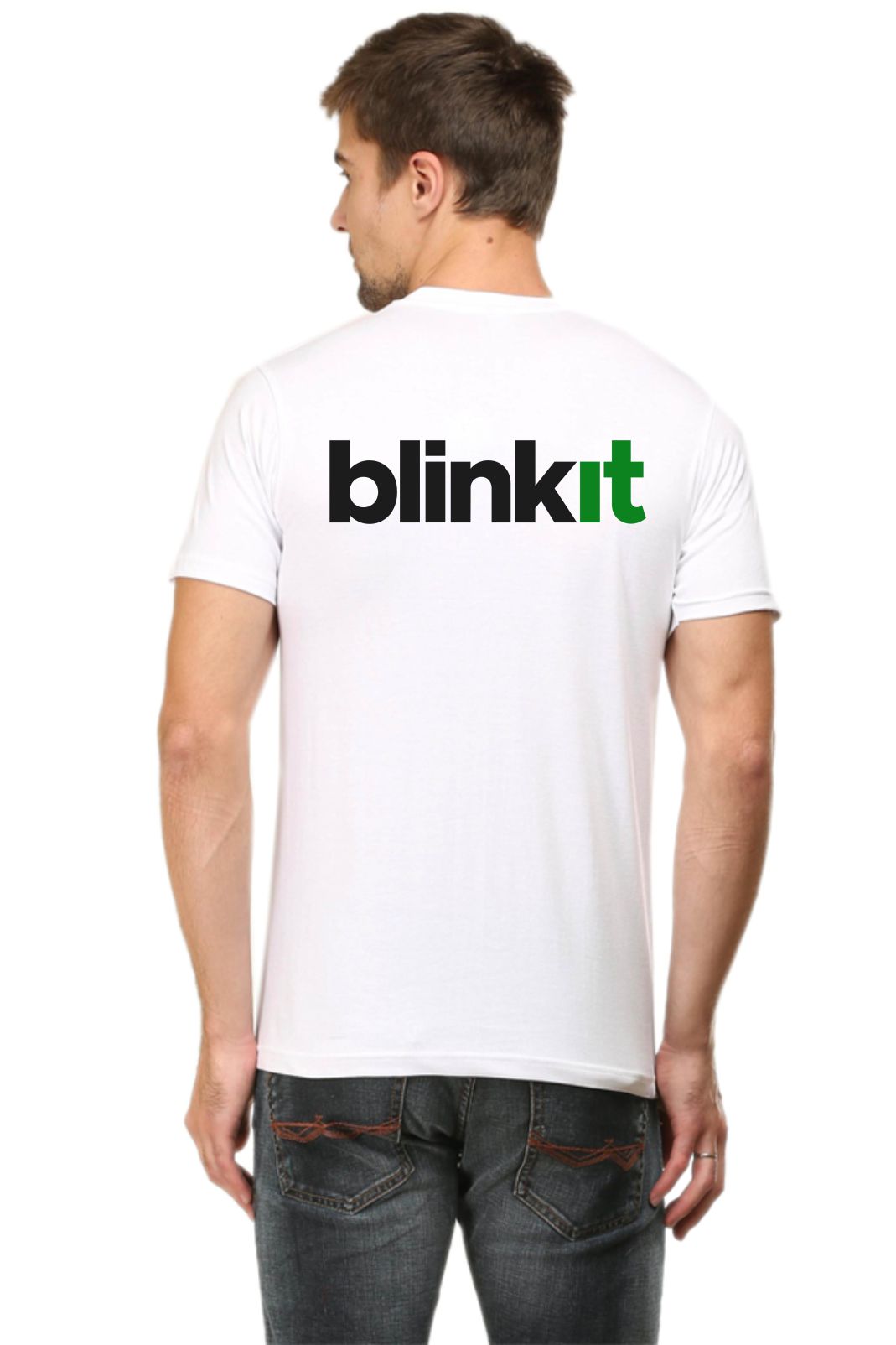 Blinkit Delivery Boy Tshirts Printed