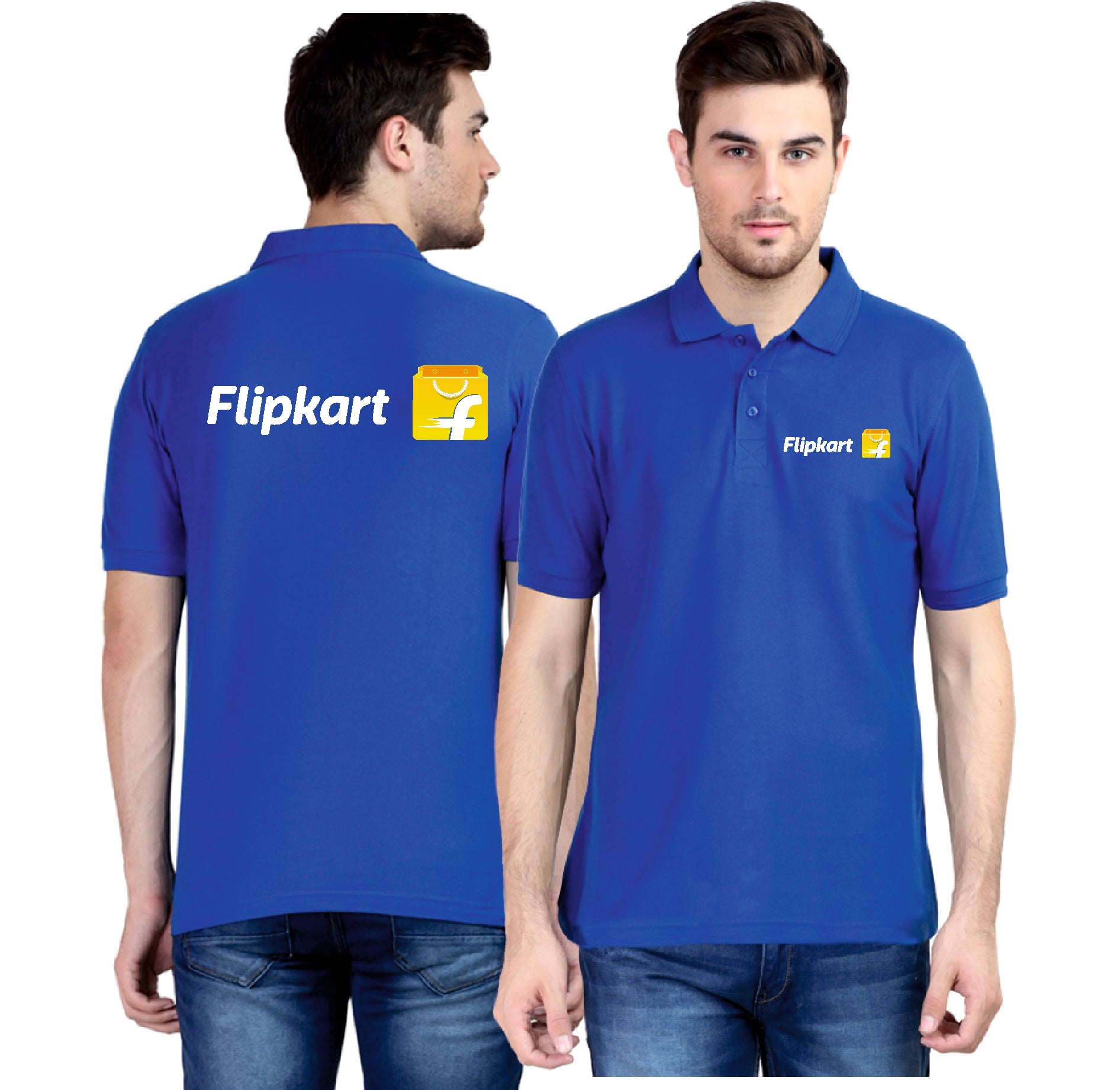 Flipkart Delivery Boy Tshirts Polo Cotton