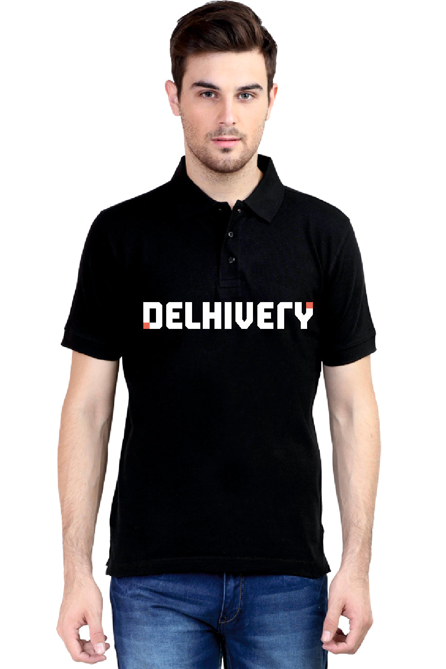 Delhivery Courier Tshirts Polo Cotton