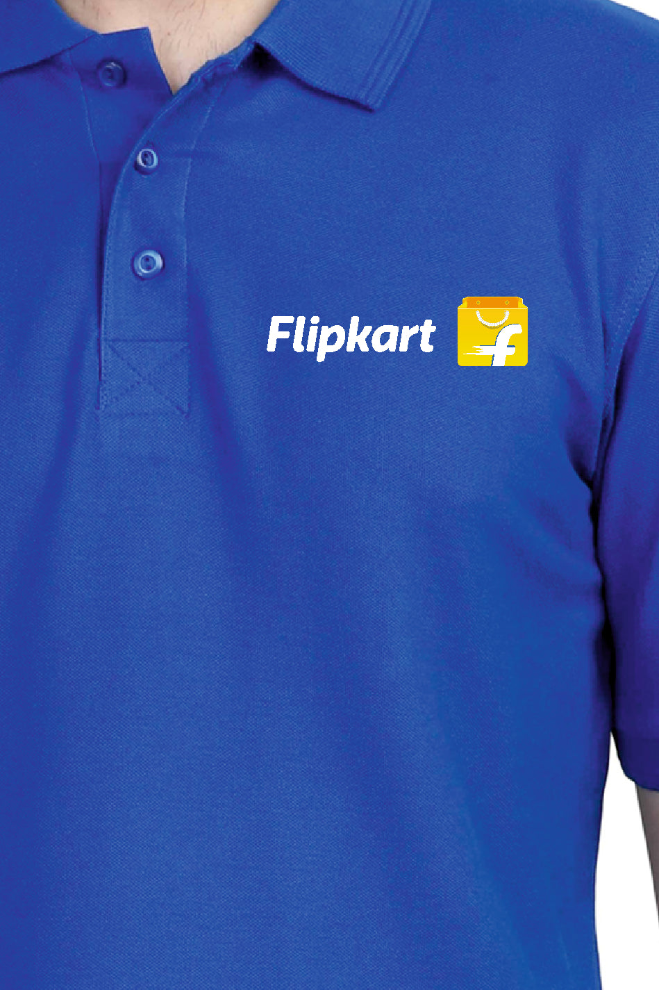 Flipkart Delivery Boy Tshirts Polo Cotton