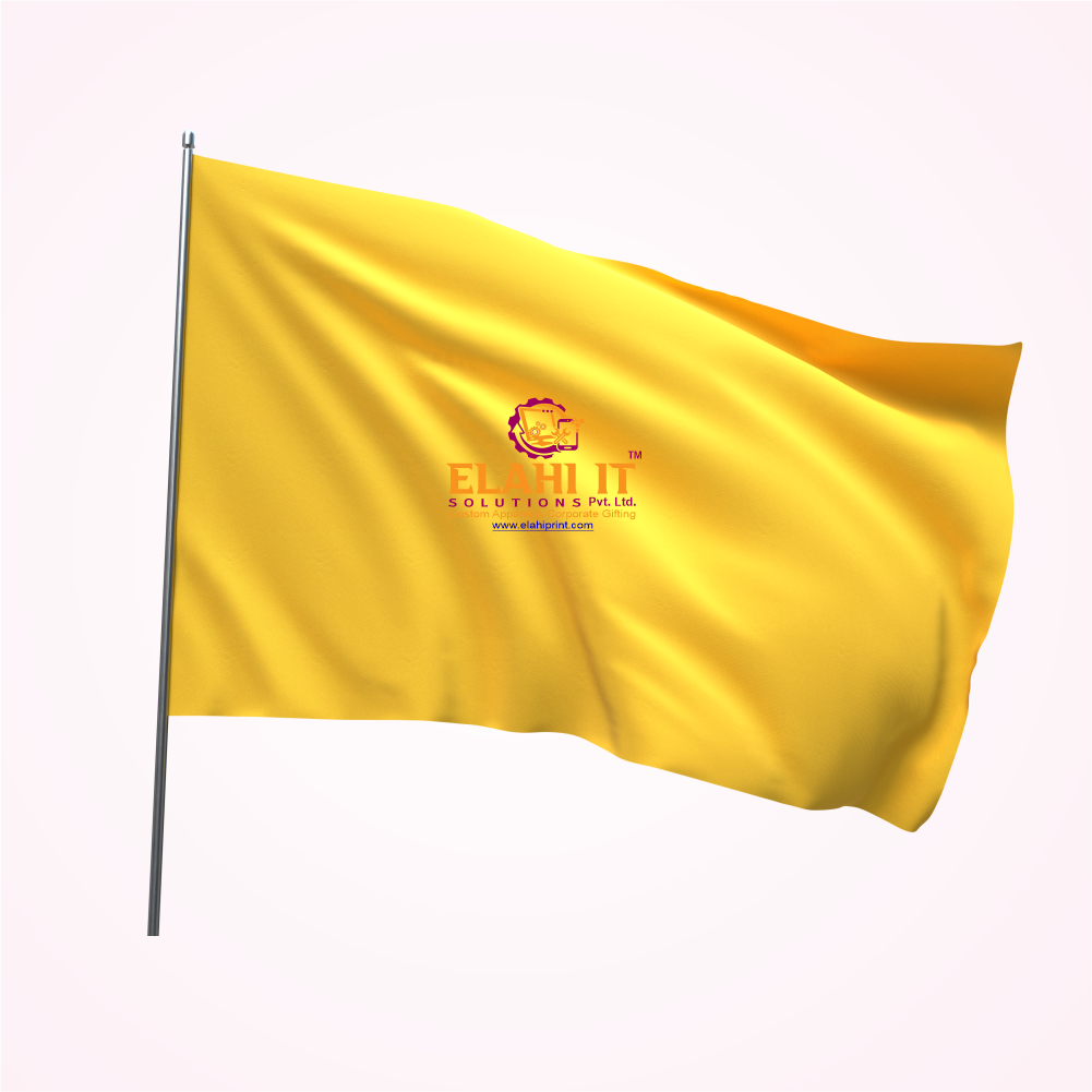 Personalized Satin Fabric Flag – Custom Print | Elahi Prints