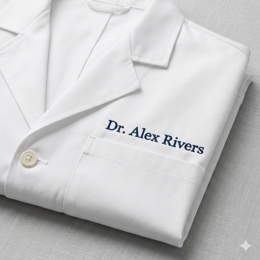 Personalized Doctor Coats with Premium Embroidery