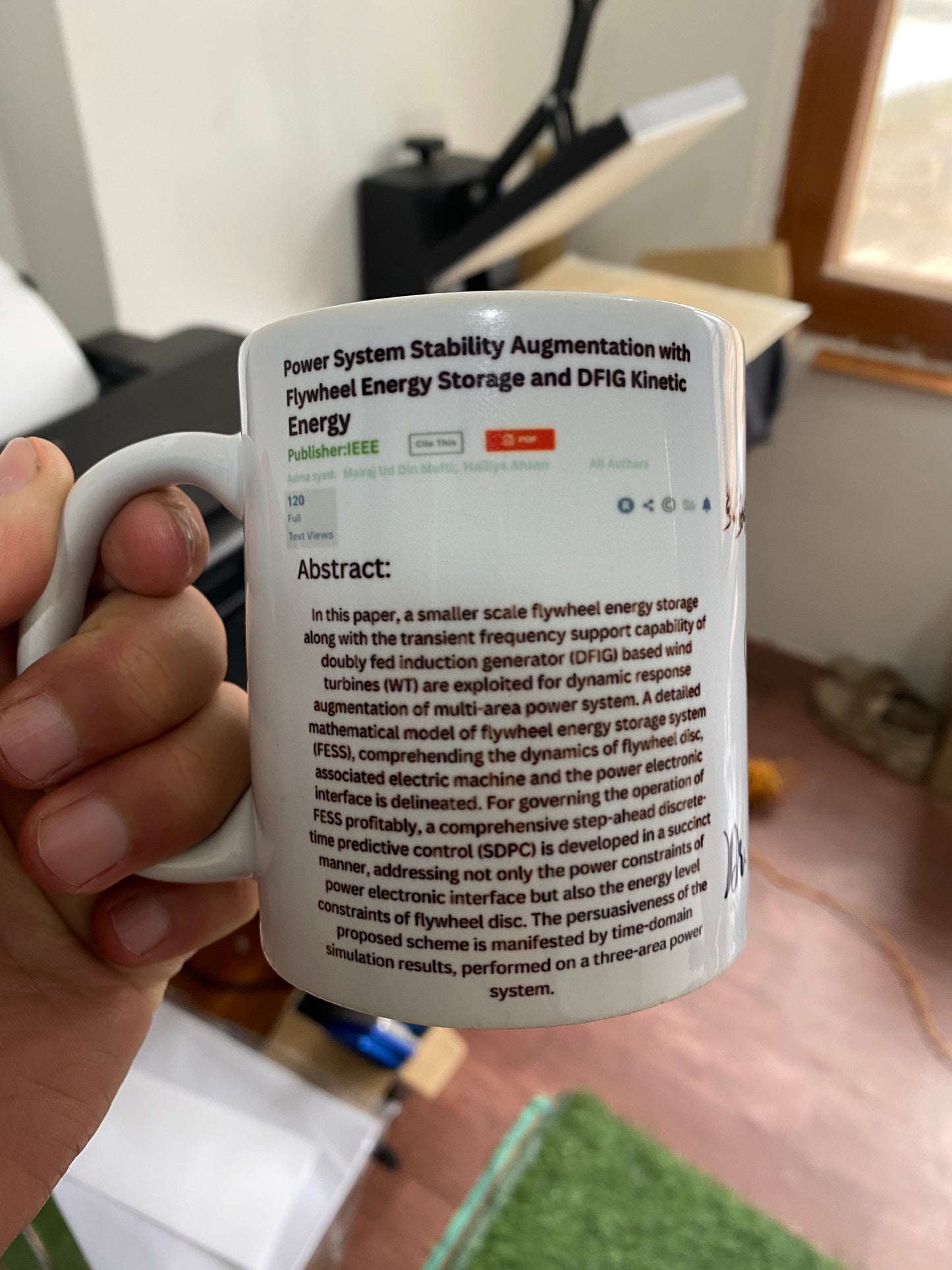 Customized White Mugs