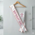 Elegant "Birthday Girl" Satin Sash – Stylish Celebration Accessory