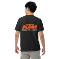KTM Racing T-Shirt – Premium Cotton Embroidery Design | Orange & Black Moto Tee